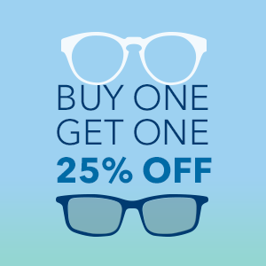 Buy a complete prescription pair (frame and lenses) and receive 25% OFF all additional complete prescription pairs. Discounted pairs must be of equal or lesser value to first pair. Maui Jim and specialty sunglasses excluded. Not to be combined with optical benefit or other eyewear discounts; not transferrable. Not valid on previous purchases or contact lenses. Sorry, this offer is not available at Vision Essentials locations in Longview and Vancouver, WA and Oregon.